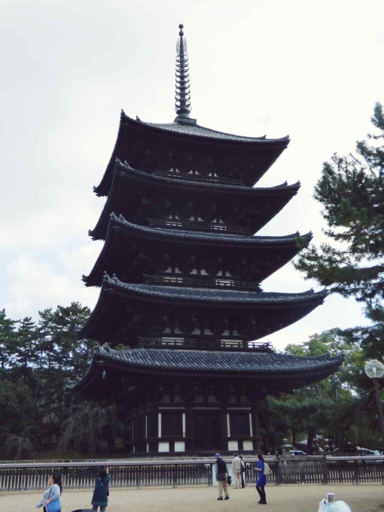 Five story padoga in Nara, Japan