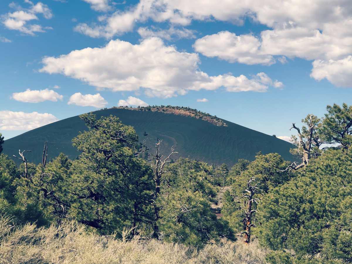 Sunset Crater Volcano, Arizonassa.