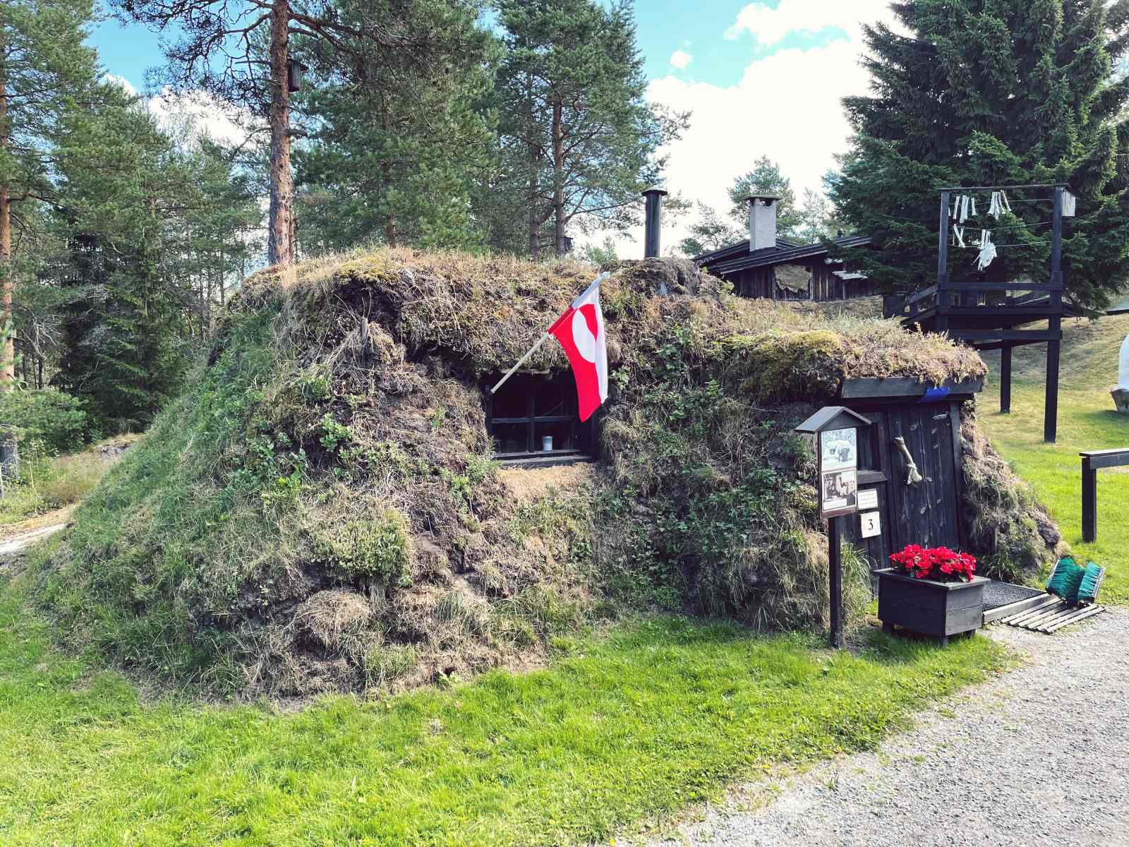 Nanoq Museon maakellari Pietarsaaressa.