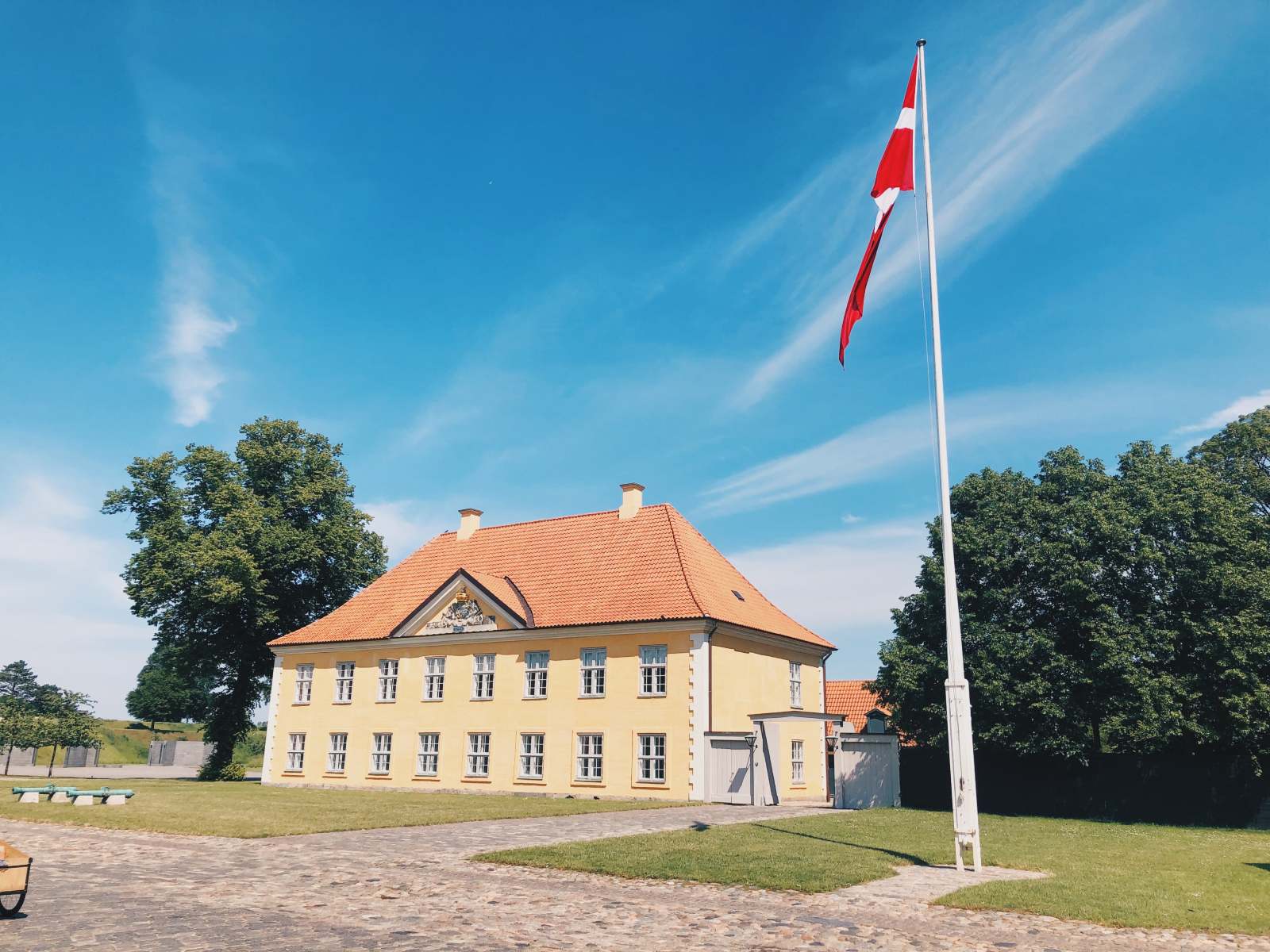 Kastellet; Komentajan talo Kööpenhaminassa, Tanskassa.
