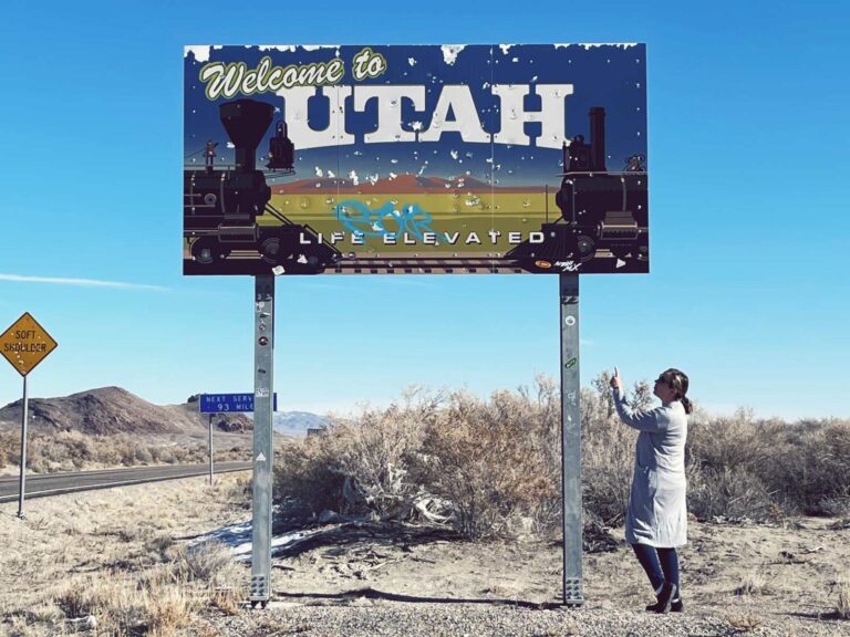 Utah sign