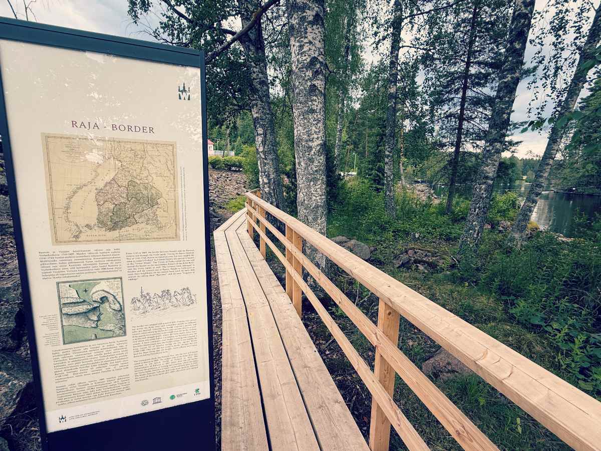 Historiapolku Verlan tehdasmuseolla ja vanha Venäjän raja