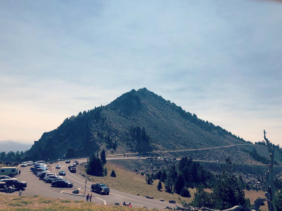 Crater Lake Rim Drive in Oregon